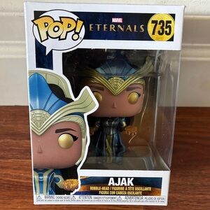 Funko Pop! Eternals Ajak Blue and Gold Figure